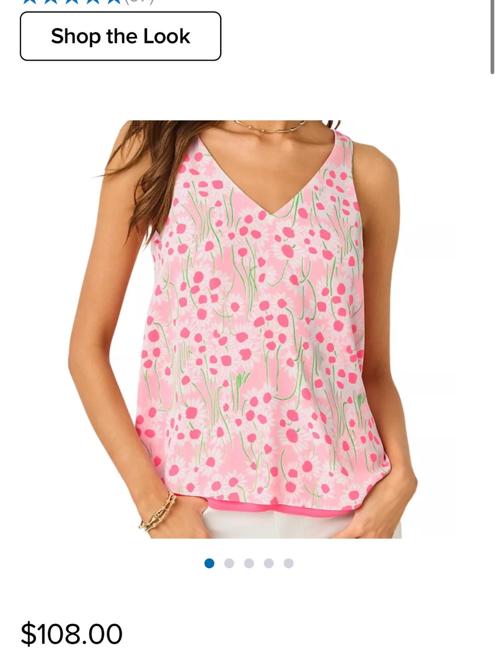 Lily Pulitzer Women's Florin Straight Hem Top